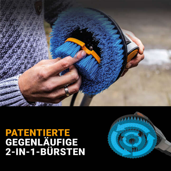 BATAVIA Twin® Brush Akku-Reinigungsbürste